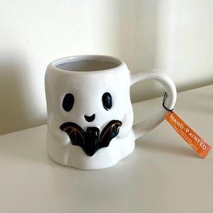 Cute Hand-painted Halloween Ghost Mug